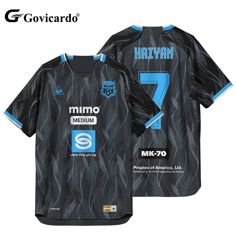 Full Sublimation Custom Quick Dry Breathable Soccer Jersey T