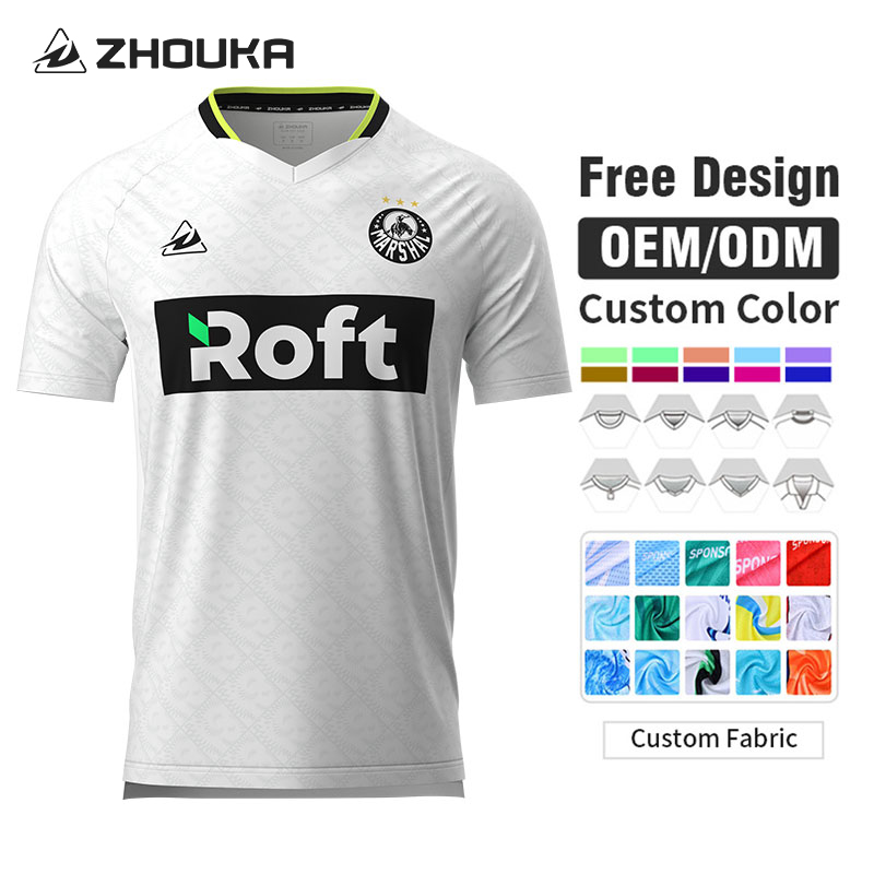 OEM Personalized Custom Sublimation  Men's Soccer Shirt Team