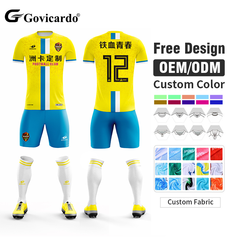OEM Manufacturer Soccer Wear Sublimation Print Custom Soccer