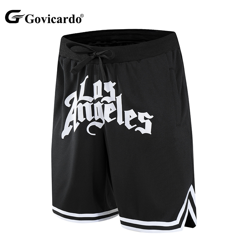 Custom Logo Men's Summer Sports Mesh Shorts High Quality Run