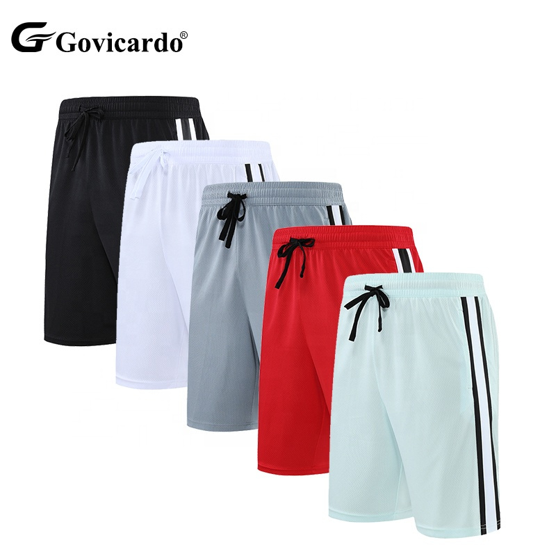 High Quality Summer Polyester Mesh Blank Gym Men Sport Short