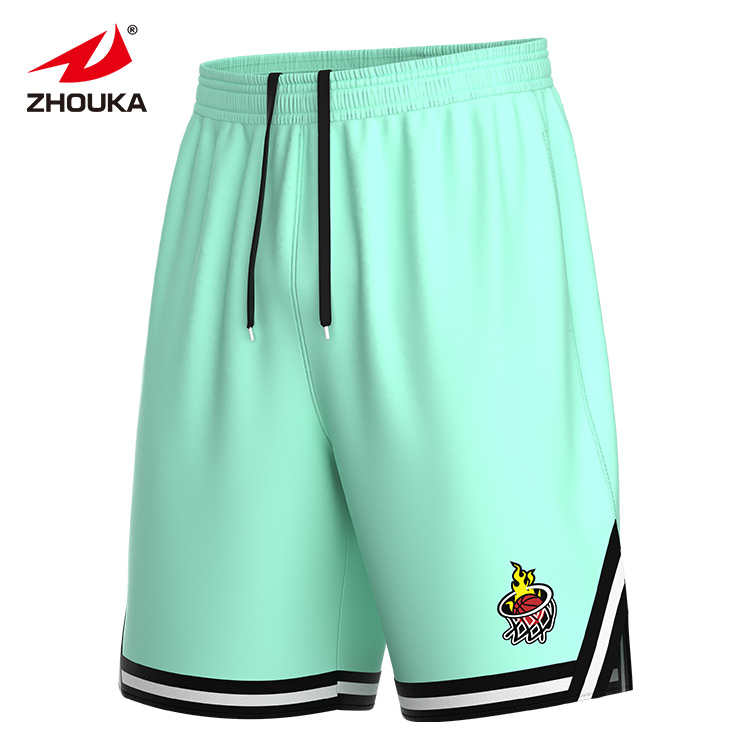 Custom Basketball Shorts with Breathable Mesh Plus Size Pers