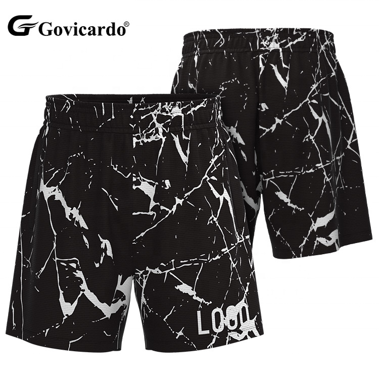 Custom Polyester Comfortable Sublimation Printed Men's Sports Mesh Shorts Street Style Camo Basketball Mesh Shorts With Pockets