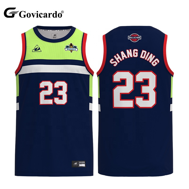 Wholesale Custom Men's Basketball Jerseys Sets Breathable Me