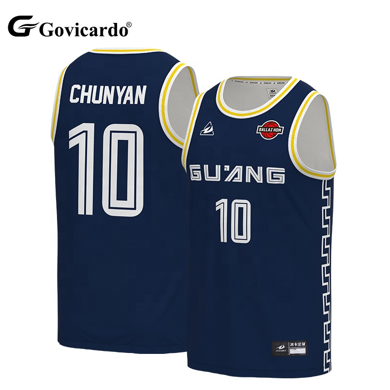 Customizable Reversible Basketball Jersey Quick Dry Mesh Sin