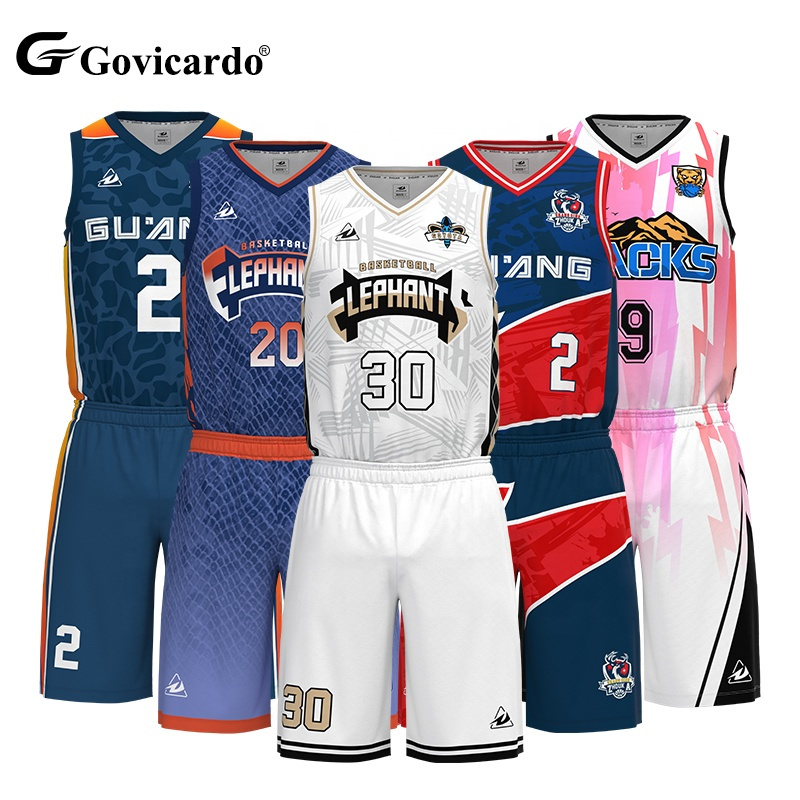 Design Basketball Wear Clothes Polyester Sublimation Men Bas