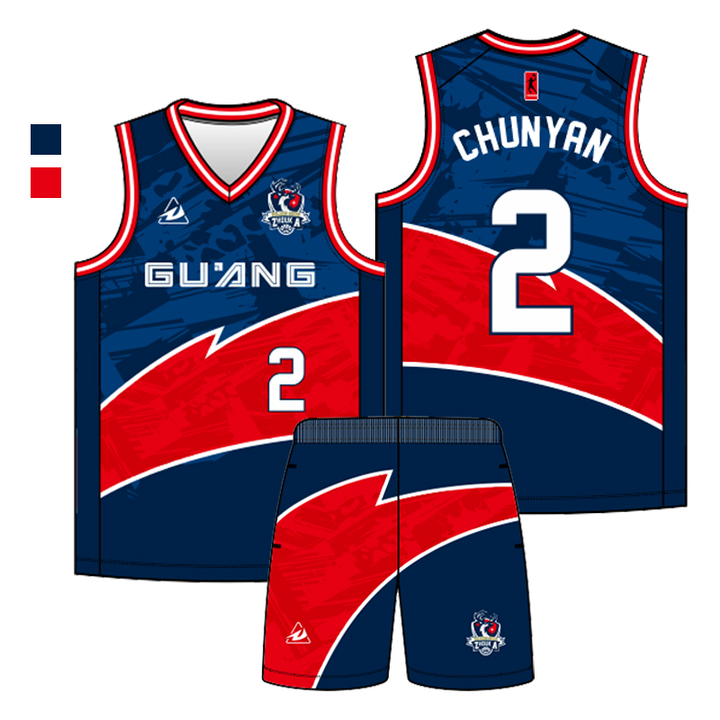 Custom Polyester Sublimation Basketball Jersey Team Uniform 