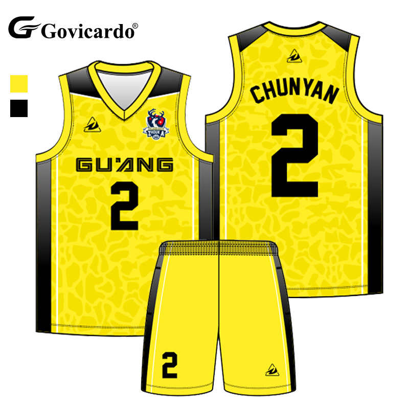 Customized Reversible Men's Basketball Jersey Uniforms Quick