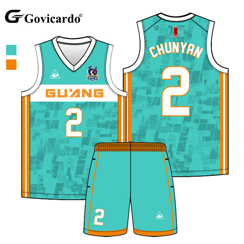 Customizable Breathable Basketball Jerseys Reversible Sports