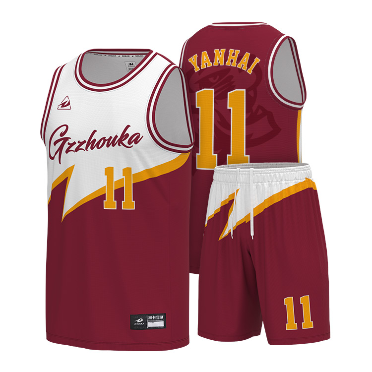 OEM Custom Men's Basketball Jersey Breathable Sports Uniform