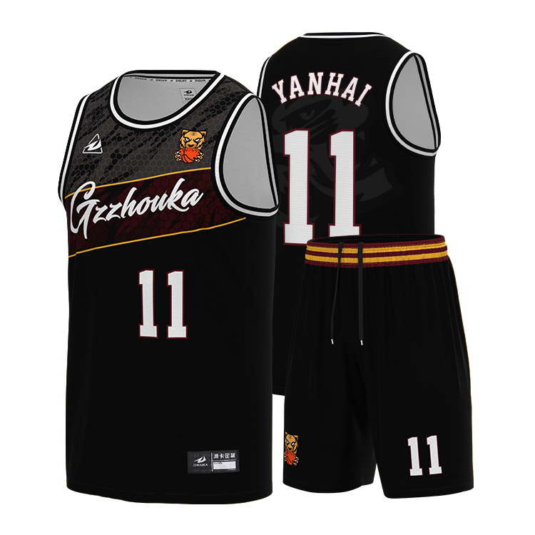OEM Custom Embroidered Reversible Basketball Jerseys Sportsw