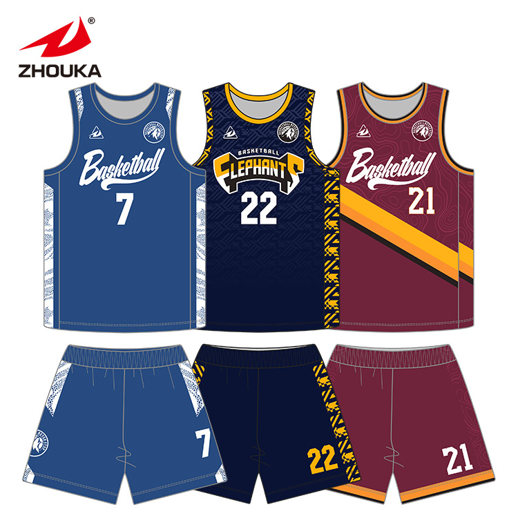 Sublimation Basketball Jerseys Custom Basketball Shirts Men 