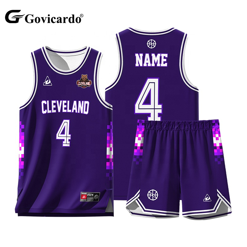 Personalized Custom 100% Polyester Loose Breathable Basketba