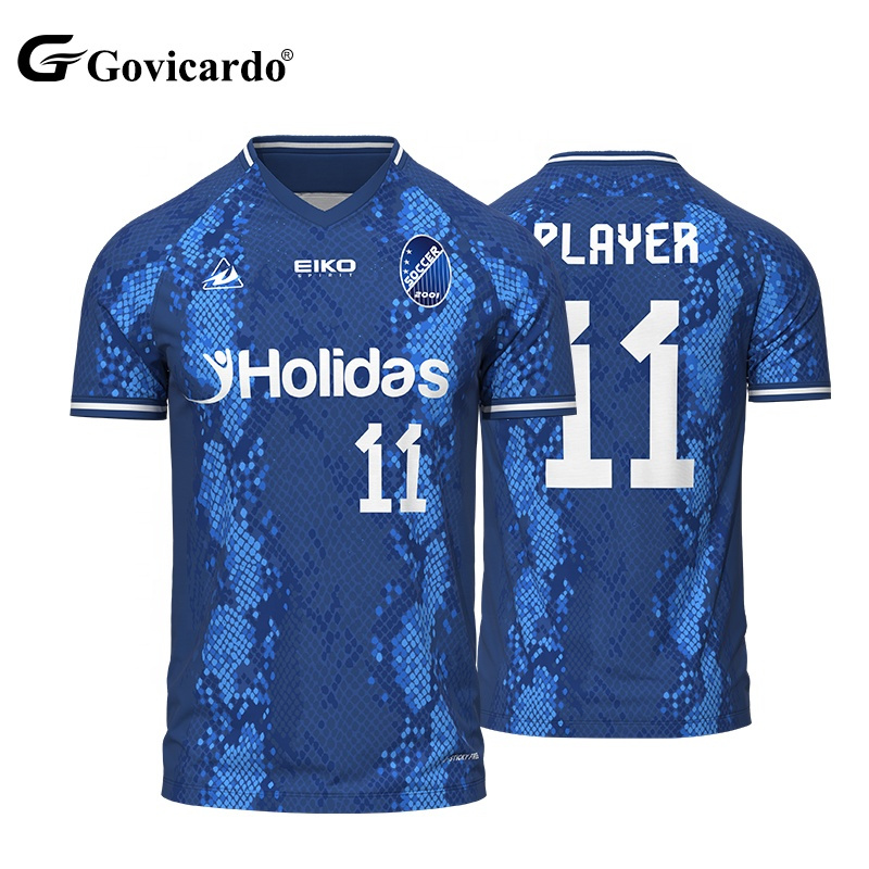 Hot Saling Custom V-Neck Men's Soccer Jersey Retro Classic H