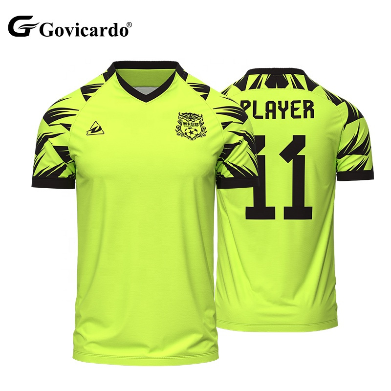 Oem Factory Custom Retro Quick Drying Soccer Wear Uniform Em