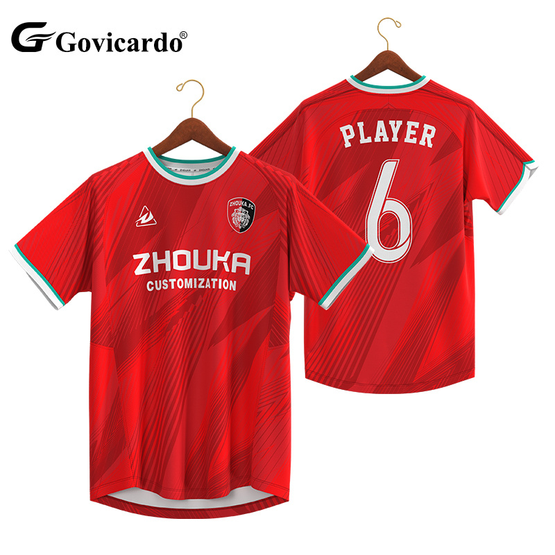 OEM ODM Custom Fashion Vintage Soccer Wear Jersey Quick Dry Retro Adult Polyester Football Uniform Tracksuit Wholesale Shirt