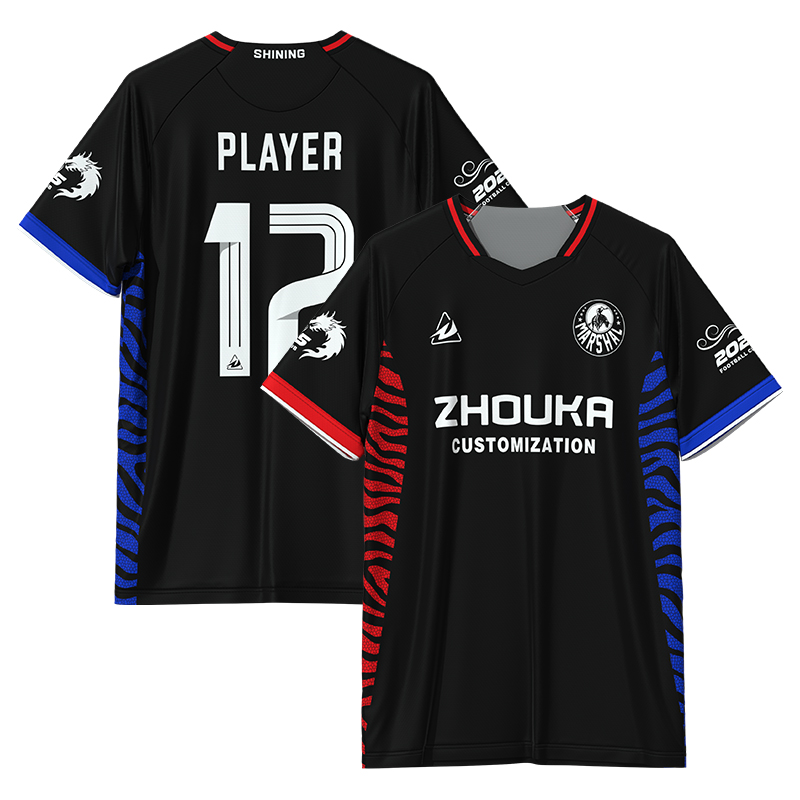 High Quality Retro Soccer Jersey Custom Polyester Quick Dry Breathable Jacquard Shirt Automated Cutting Thai Sublimation