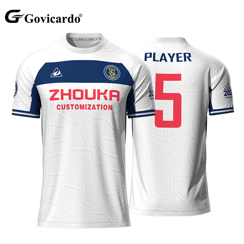 Custom Sublimation Sponsor Logo Team Football Uniform Jacqua