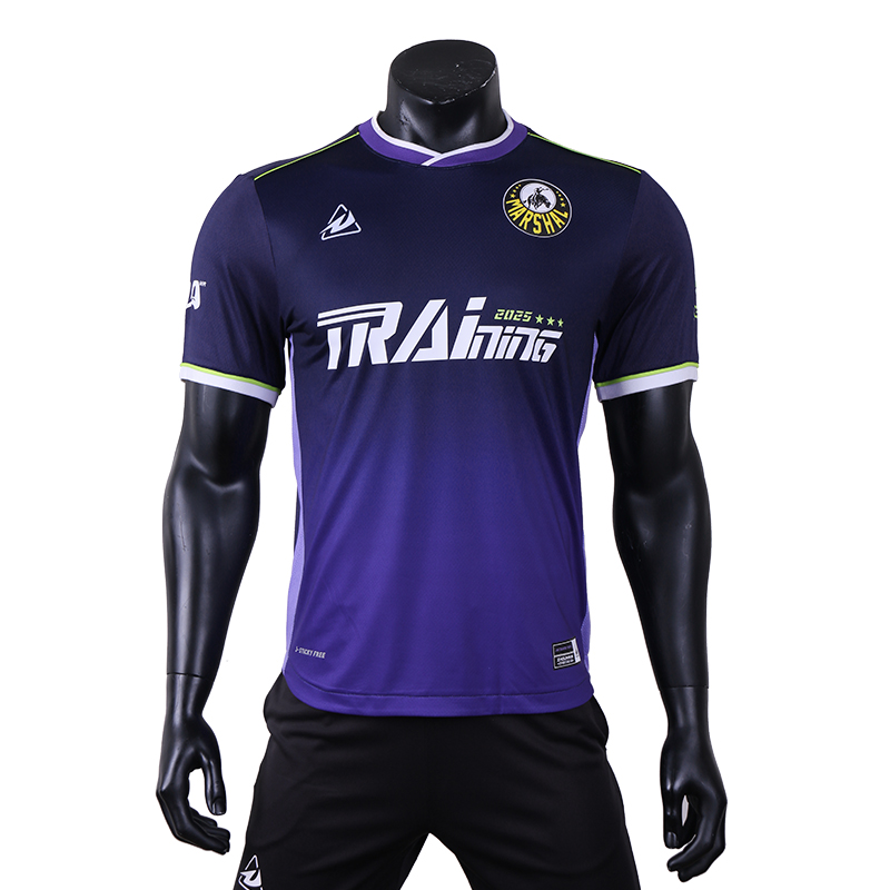 OEM Custom High Quality Men's Soccer Jersey Jacquard Footbal