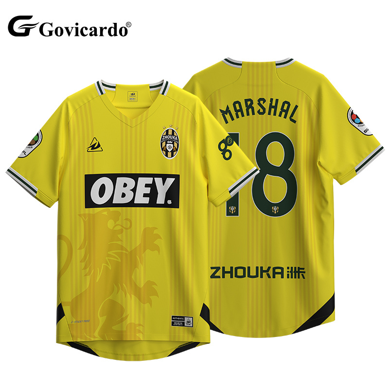 OEM Custom High-Performance Lightweight Men's Soccer Jersey 