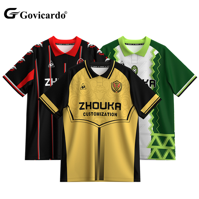 Wholesale Quick Dry Soccer Polo Jersey Custom Football Shirt