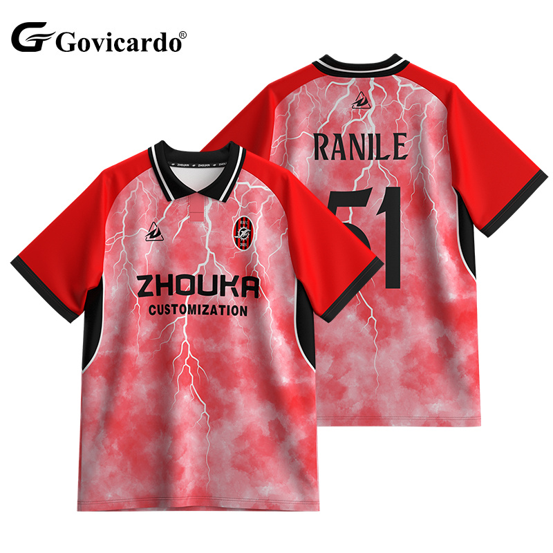 OEM Custom Men's Retro Soccer Jersey Durable Vintage Classic