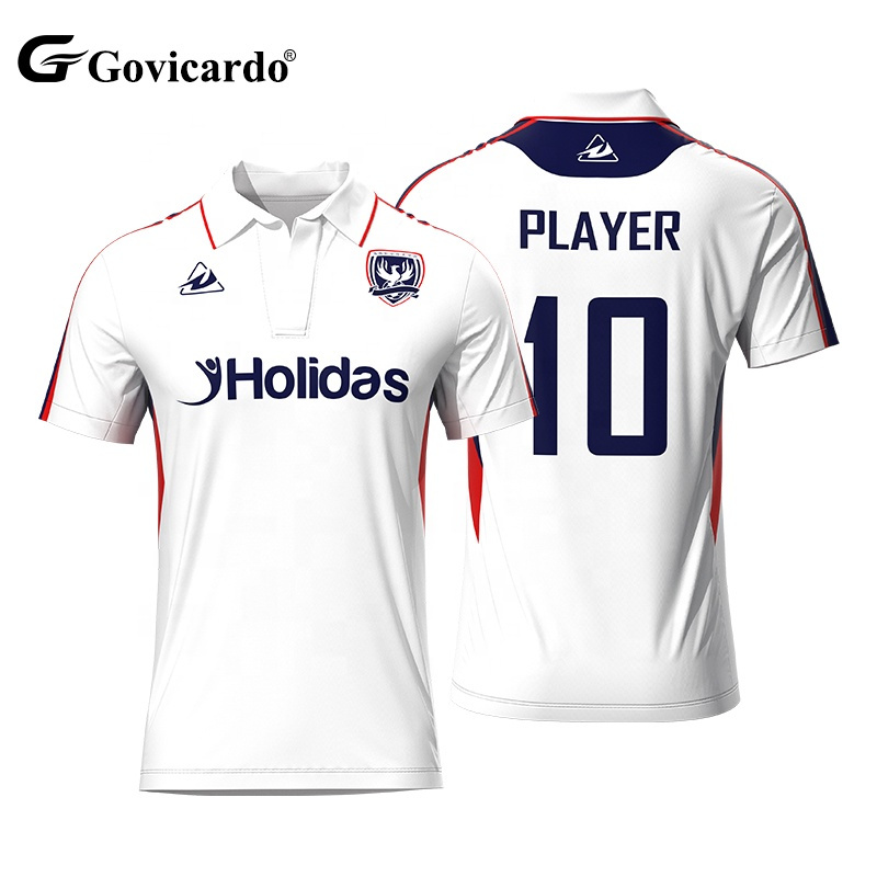 Manufacturer Custom 100% Polyester Retro Classic Youth Soccer Jersey Breathable Polo Football Shirt for Automated Cutting