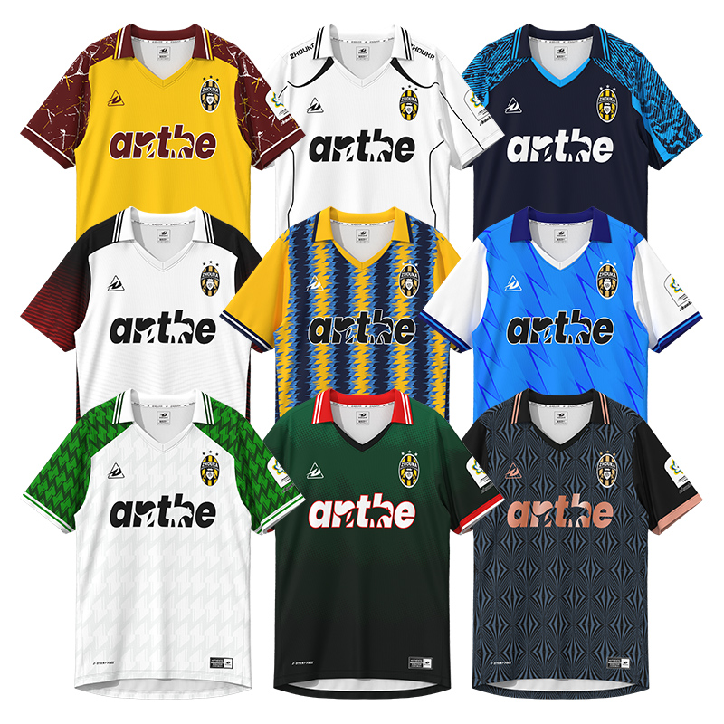 Wholesale Custom Streetwear Jersey Polyester Retro Soccer Je