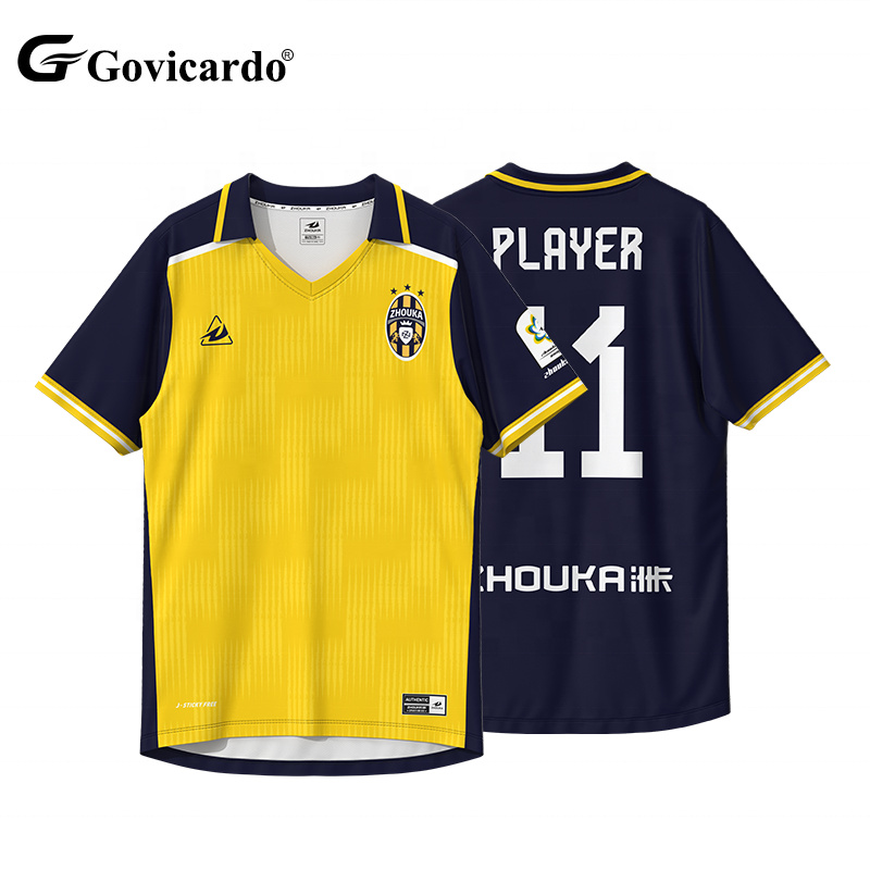 Custom Design Polyester Sublimation Printing Men Sport Jersey Football Shirts Club Team Soccer Wear Retro Soccer Jersey Shirt