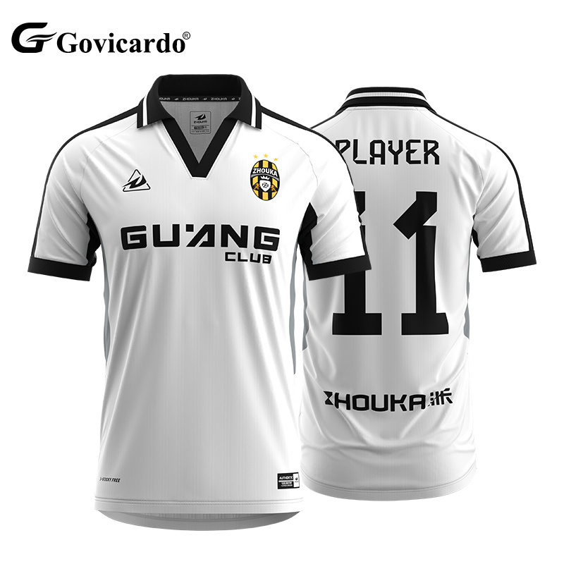 Wholesale Retro Fashion Men's Soccer Jersey Custom Design Po
