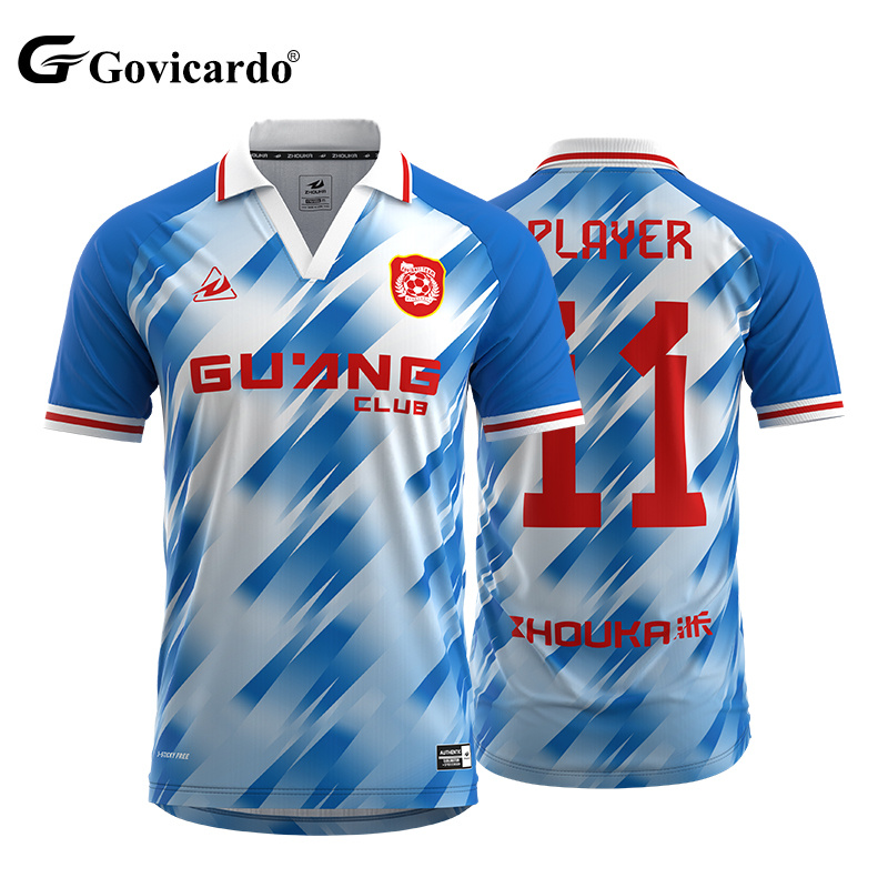 Custom Retro Soccer Jersey Men's Training Football Shirt Sublimation Sports Wear Personalized Club Team Uniform
