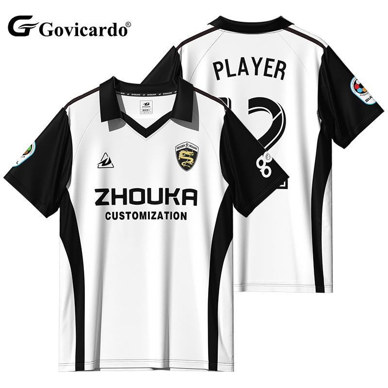 Custom Retro Soccer Jersey Polo Shirt Football Tshirt Sublimation Custom Striped Designed Vintage Football Jersey with Collar