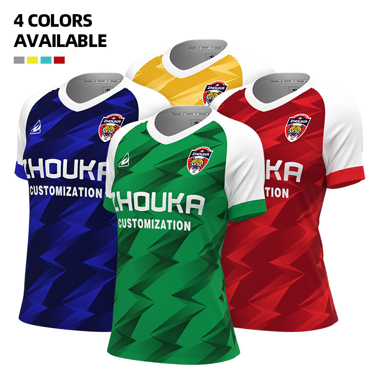 Wholesale Custom Design Cheap Soccer Uniforms Quick Dry Football Jersey Soccer Uniforms Sets