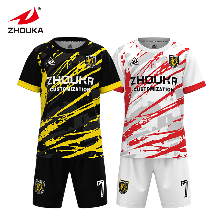 Retro Complete Baby Youth Soccer Wear Jersey Kits for Kid Fo
