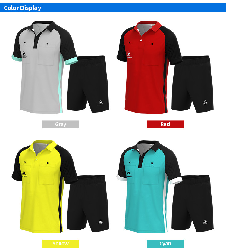 Custom Referee Pro Uniform Soccer Jerseys for Football Referee Uniforms@详情8.jpg