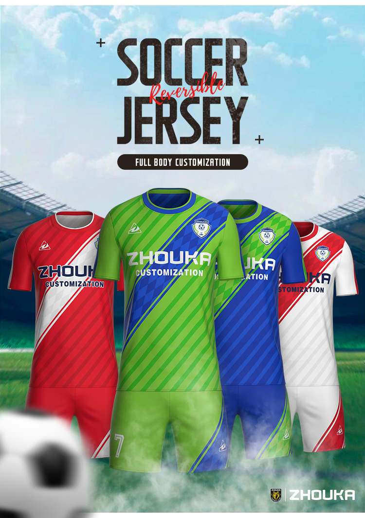 Free Custom Design Complete Set of Football Jersey Men Reversible Soccer Uniform Breathable Team Football Shirt@详情4.jpg