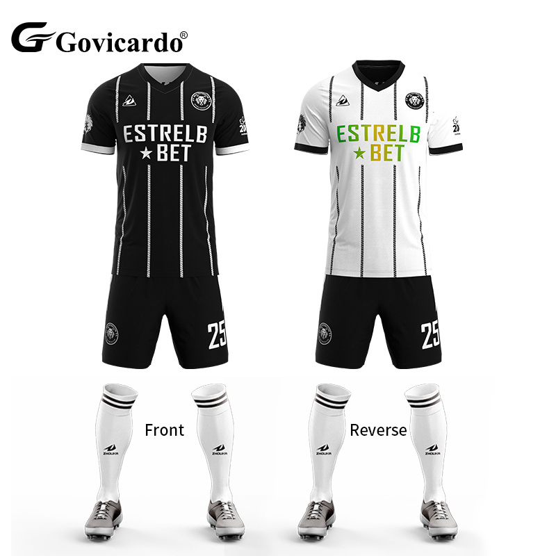 Customizable Quick Dry Breathable Soccer Jersey for Men Poly