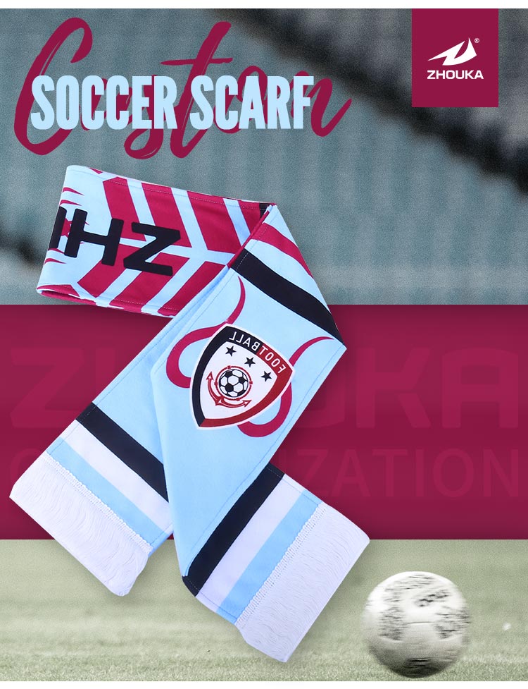 Custom Scarf for Men Team Jersey Fan Design Football Scarf Soccer Scarf@详情5.jpg