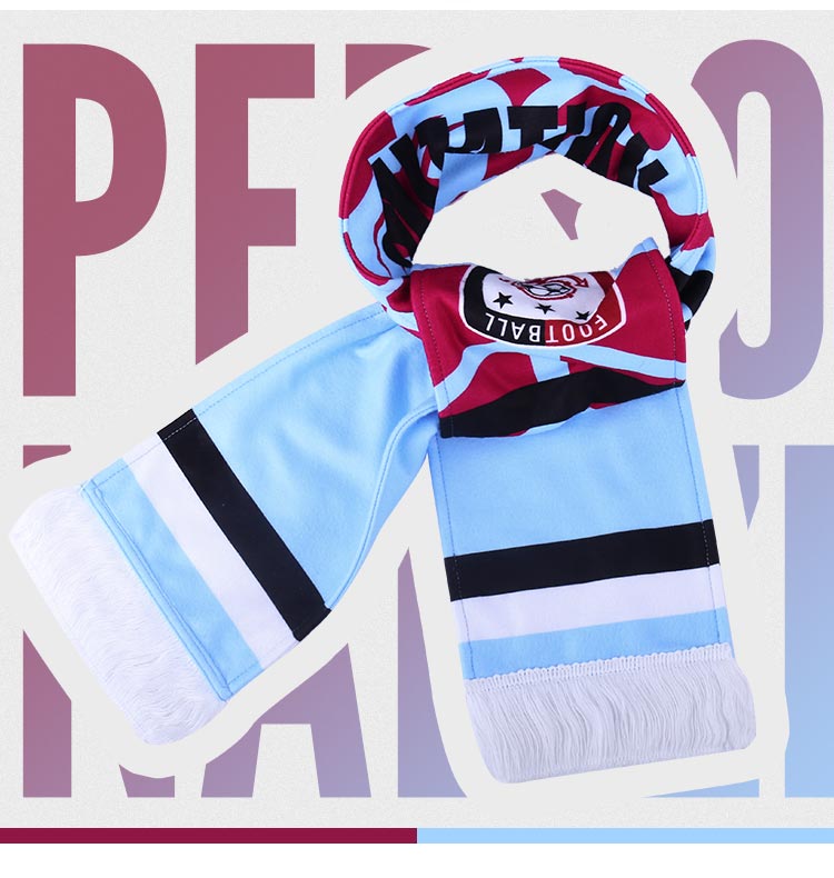 Custom Scarf for Men Team Jersey Fan Design Football Scarf Soccer Scarf@详情6.jpg