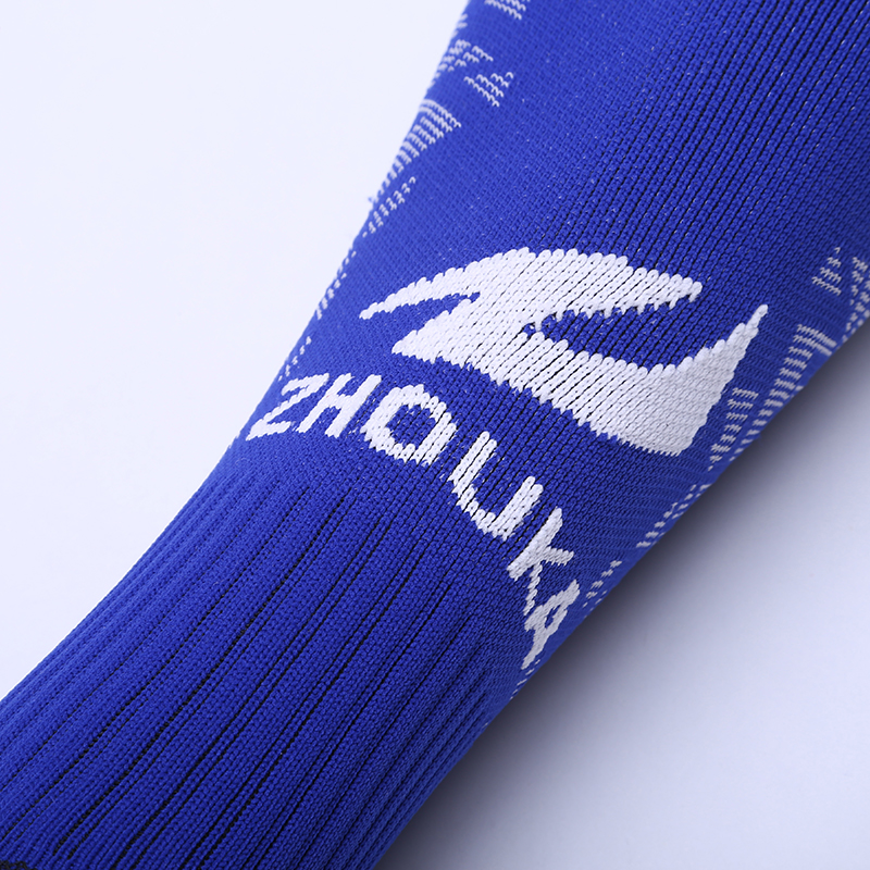 High Quality Embroidery Football Socks Sublimation Print  Soccer Sport Anti slip Grip Football Long Socks for Men@详情8.jpg