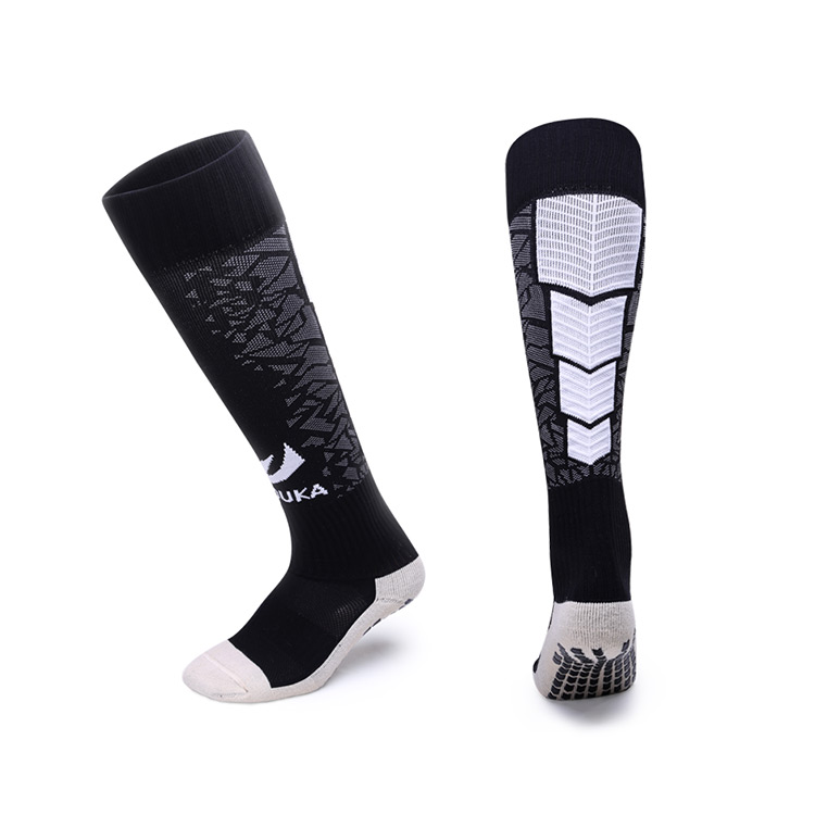 White Thin Cotton Football Socks,men Soccer Cotton Socks,striped Football Socks