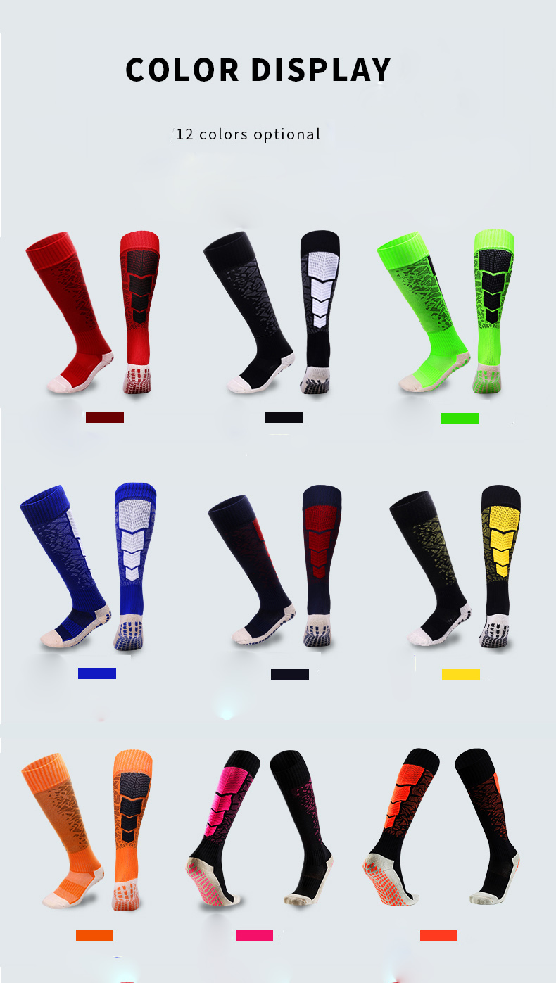 White Thin Cotton Football Socks,men Soccer Cotton Socks,striped Football Socks@详情13.jpg