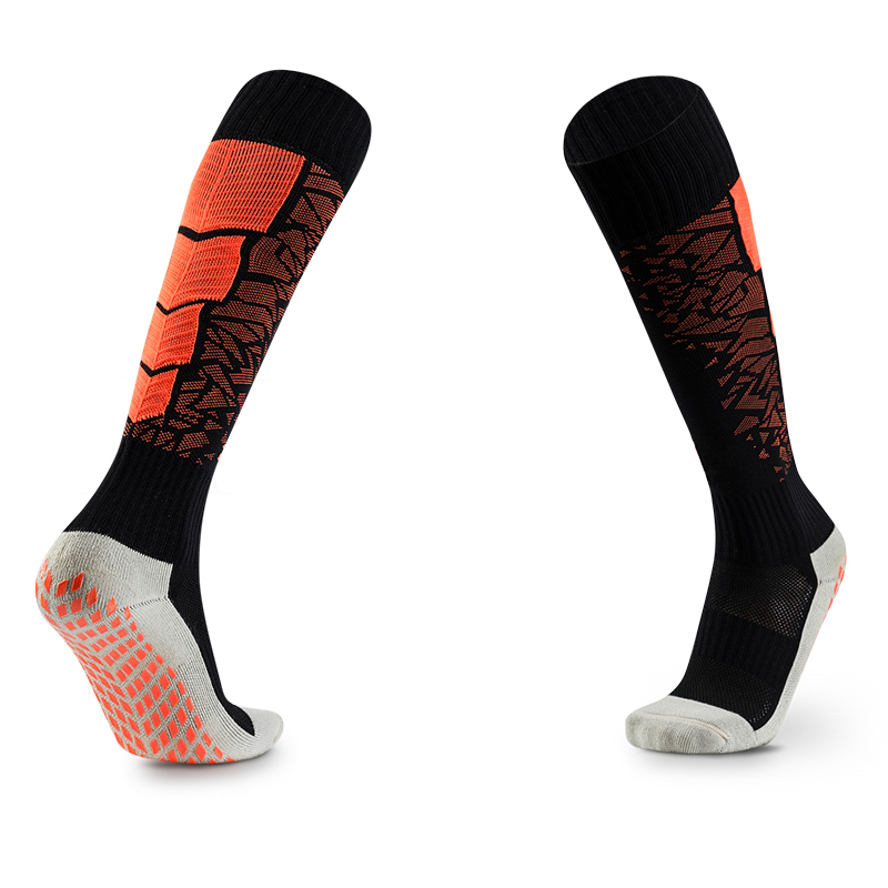 Govicardo Custom Professional Men's Soccer Socks Non-Slip Wear-Resistant Long Tube Grip Anti-Slip Football Crew Knitted Socks