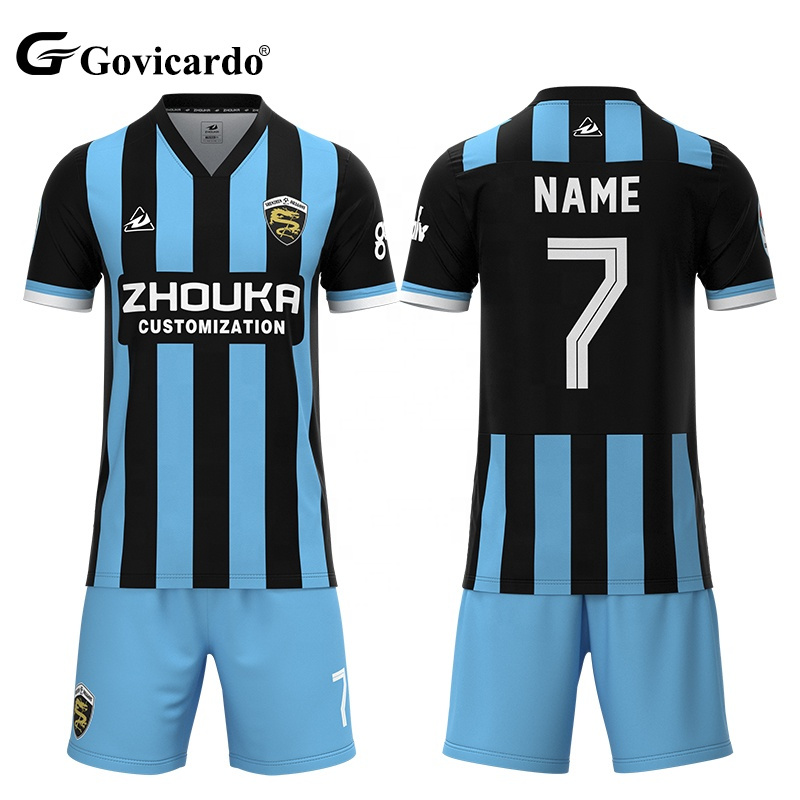 OEM Custom Soccer Uniform Kits Breathable Quick-Dry Soccer W