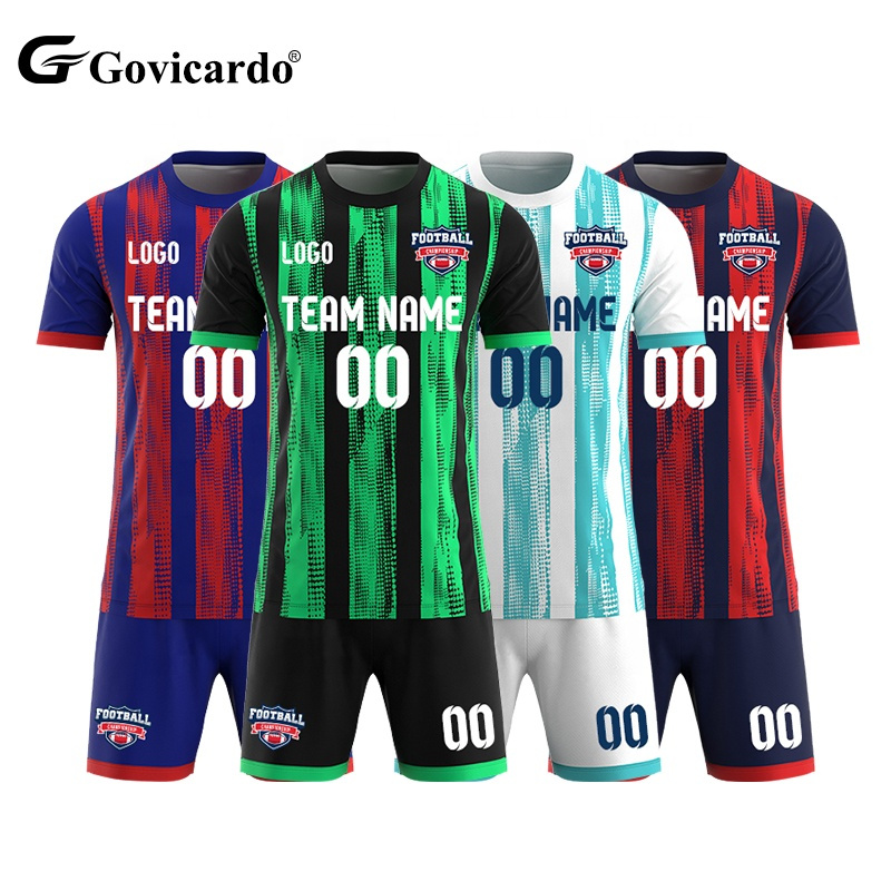 Custom Design High Quality Team Club Soccer Uniform Full Set