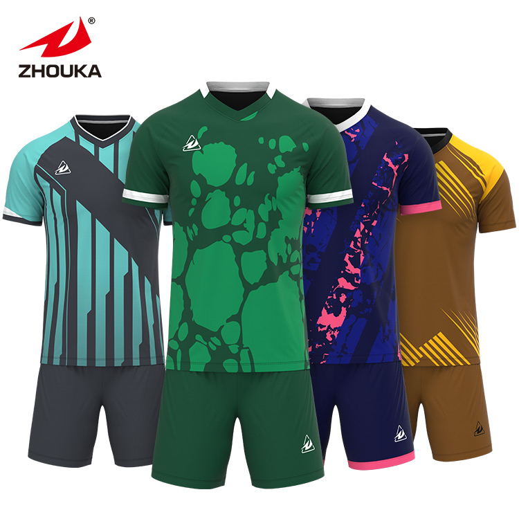 High Quality Outdoor Sportswear Soccer Uniforms Man Football