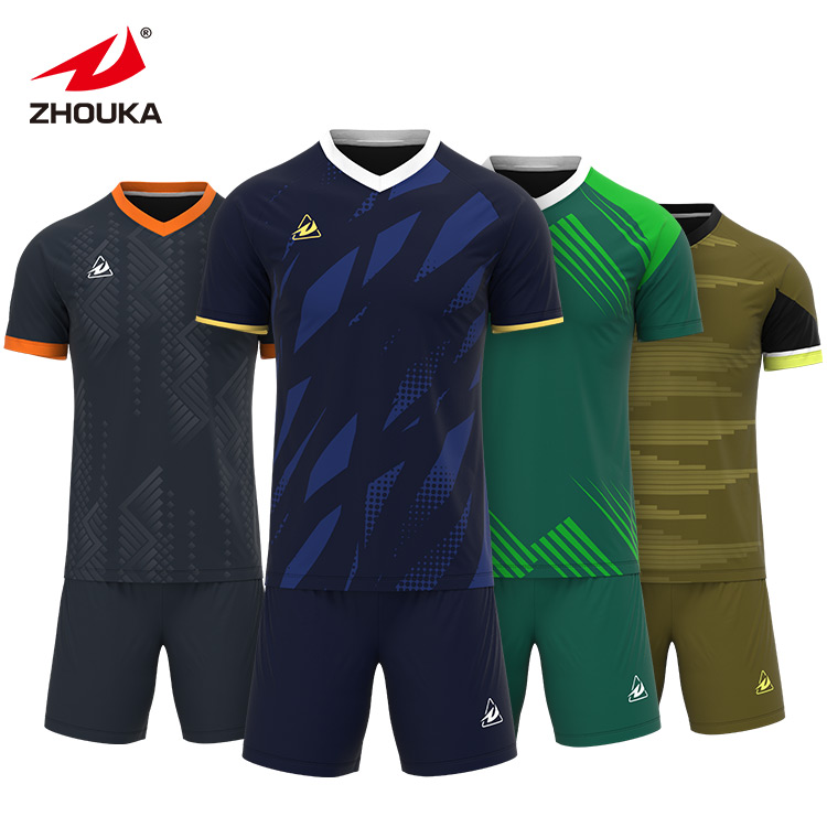 2023 New Fashion Cheap Soccer Wear Jersey Set Football Unifo