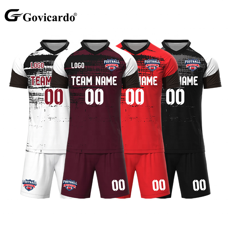 Custom Breathable Sublimation Printed Soccer Jersey Design P