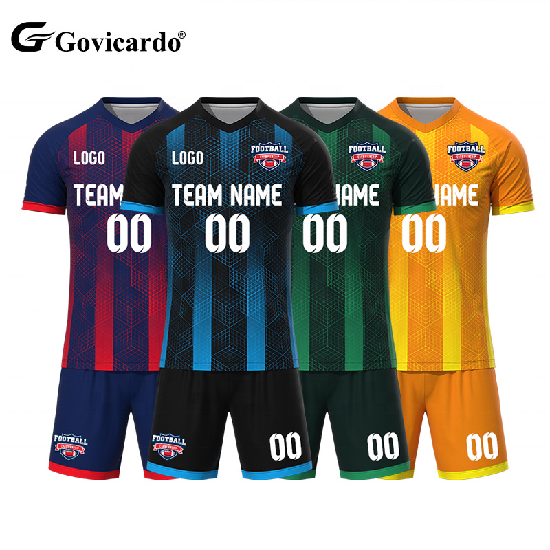 Custom Full Sublimation High Quality Polyester Men Soccer Je