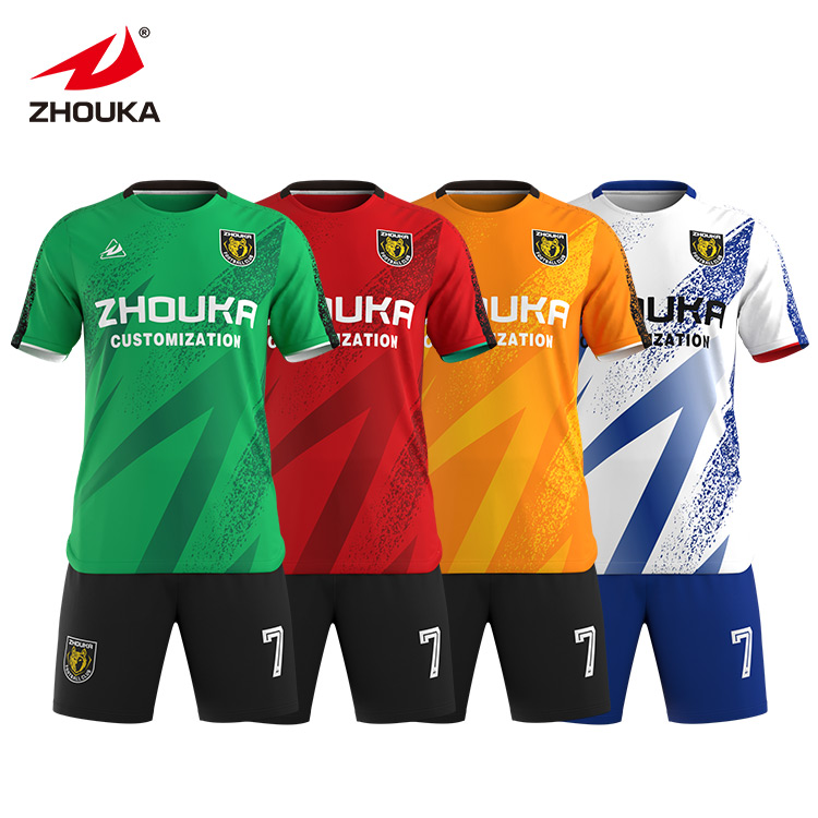 New Product Design Football Jersey Shirts Soccer Uniform Sub